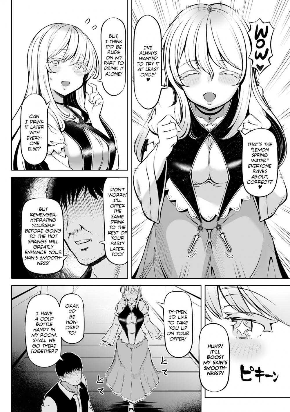 Hentai Manga Comic-Sleeping Saintess's Relief Hole!-Read-9